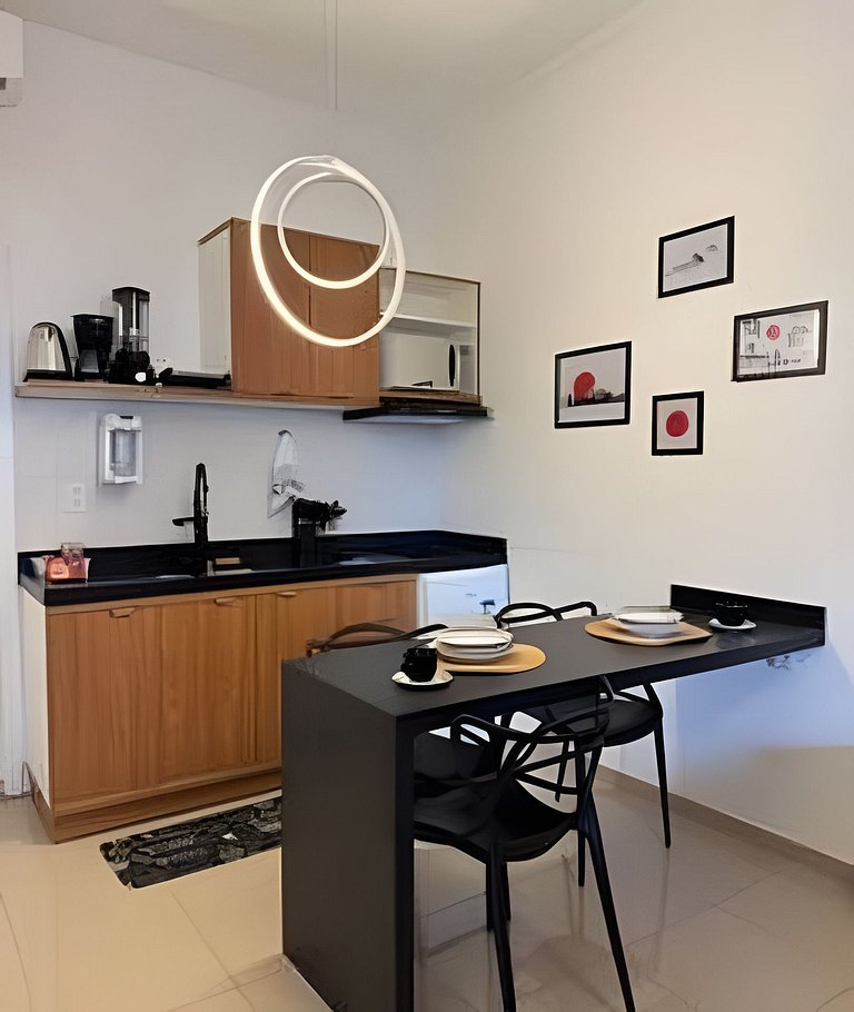 Studio Premium Centro Ar Smart Lavanderia PREMIUM