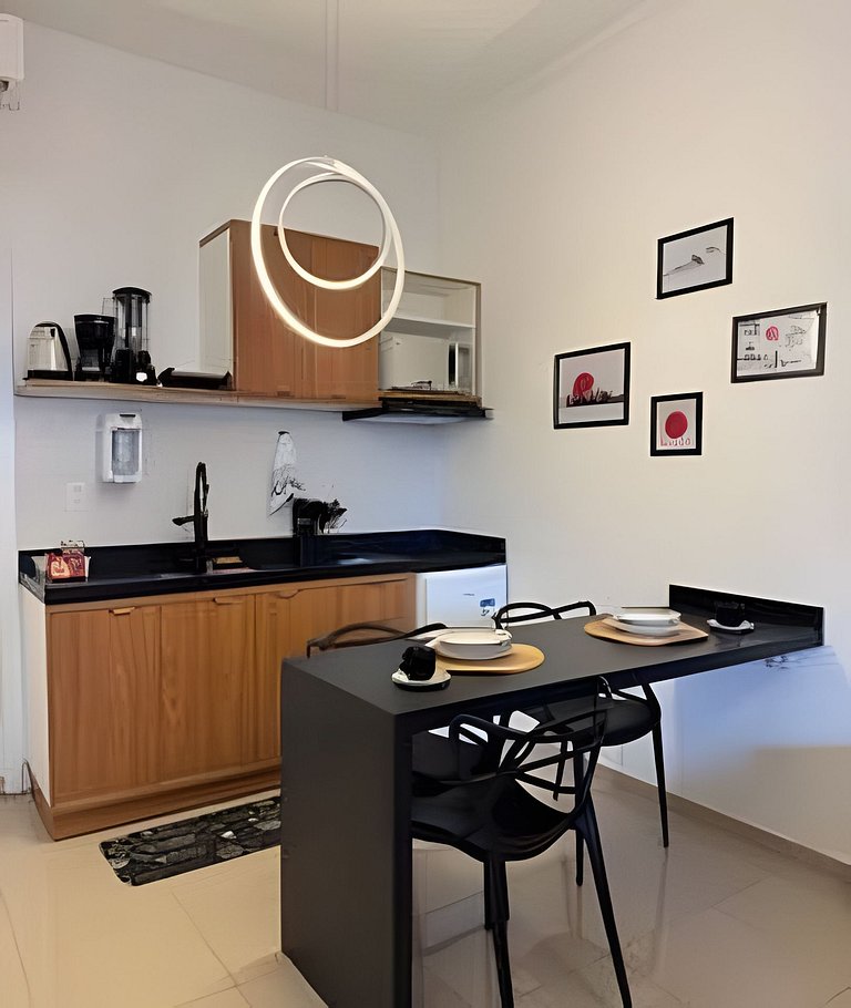 Studio Premium Centro Ar Smart Lavanderia PREMIUM