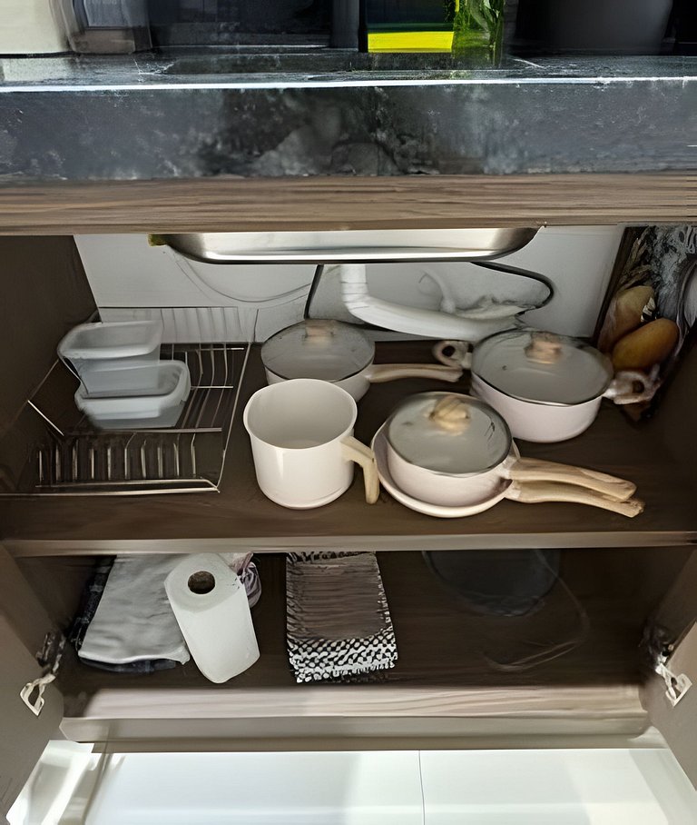 Apto Completo Lavanderia Ar Cozinha - Novo e Moderno