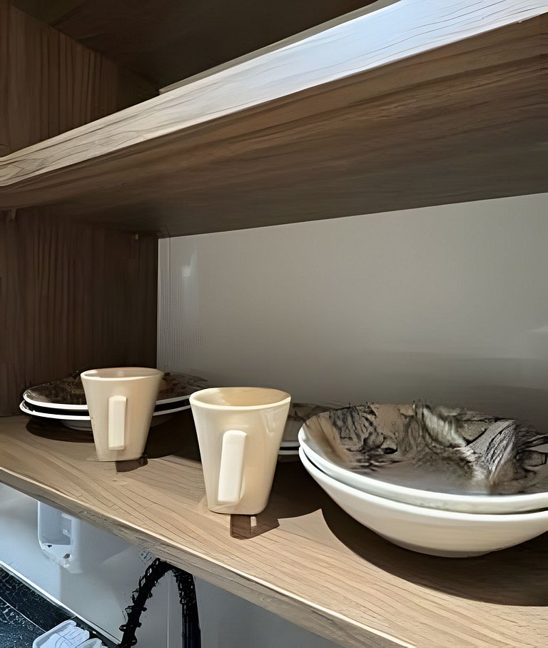 Apto Completo Lavanderia Ar Cozinha - Novo e Moderno