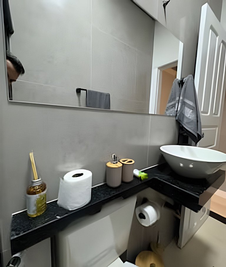Apto Completo Lavanderia Ar Cozinha - Novo e Moderno