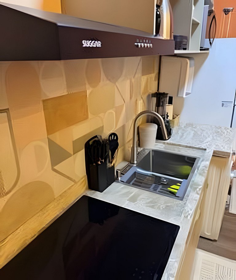 2 Quartos | Novo premium com ar, lava e seca.