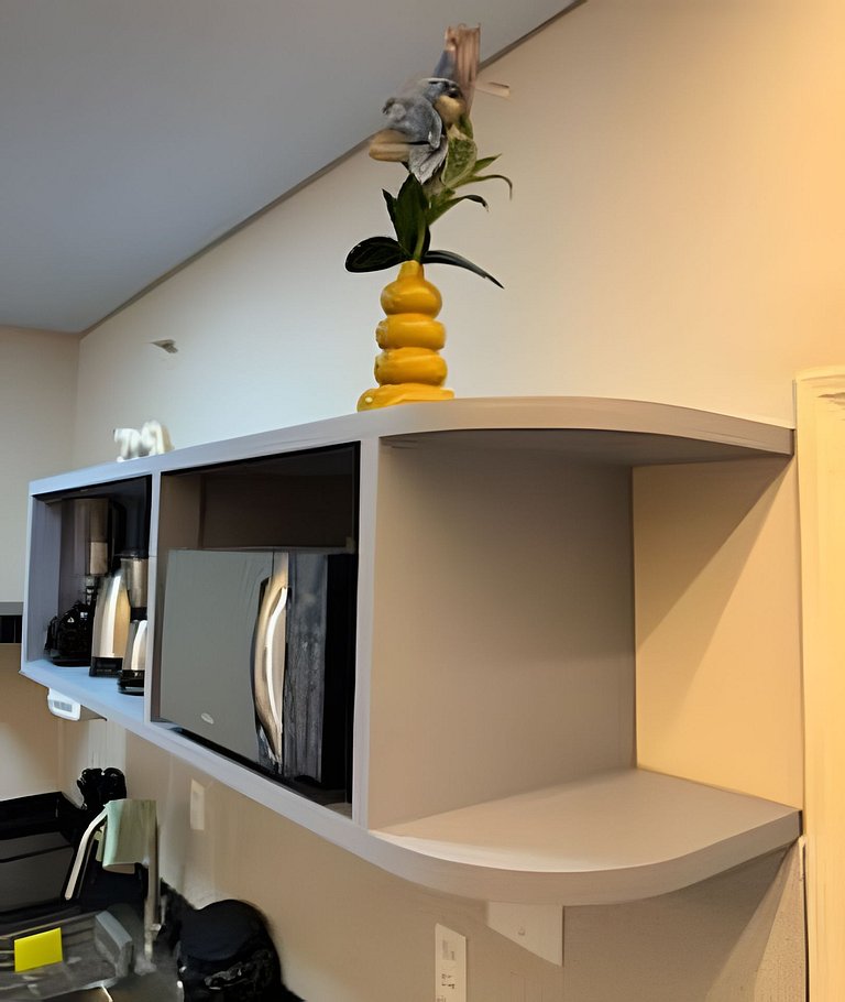 Apto Suite, Novo, Completo, Climatizado, Decoração