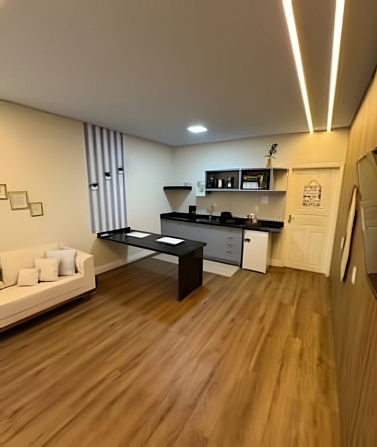 Apto Suite, Novo, Completo, Climatizado, Decoração