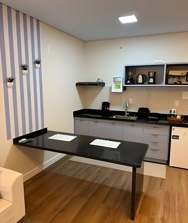 Apto Suite, Novo, Completo, Climatizado, Decoração