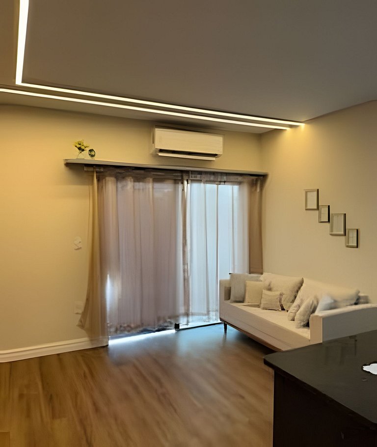 Apto Suite, Novo, Completo, Climatizado, Decoração