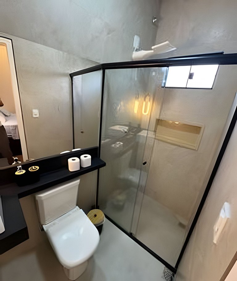 Apto Suite, Novo, Completo, Climatizado, Decoração