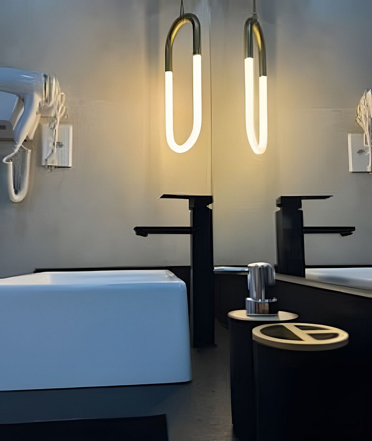 Apto Suite, Novo, Completo, Climatizado, Decoração