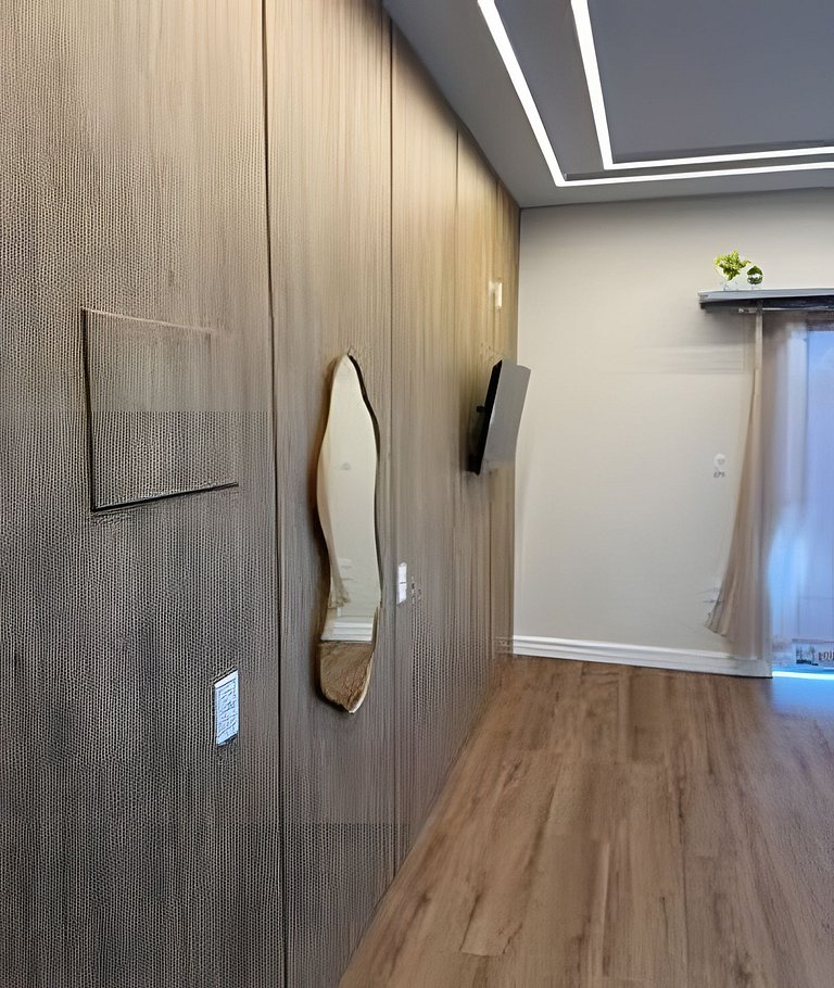 Apto Suite, Novo, Completo, Climatizado, Decoração