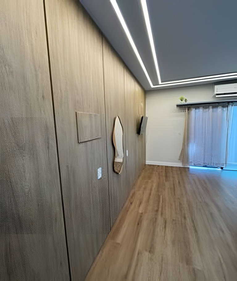 Apto Suite, Novo, Completo, Climatizado, Decoração