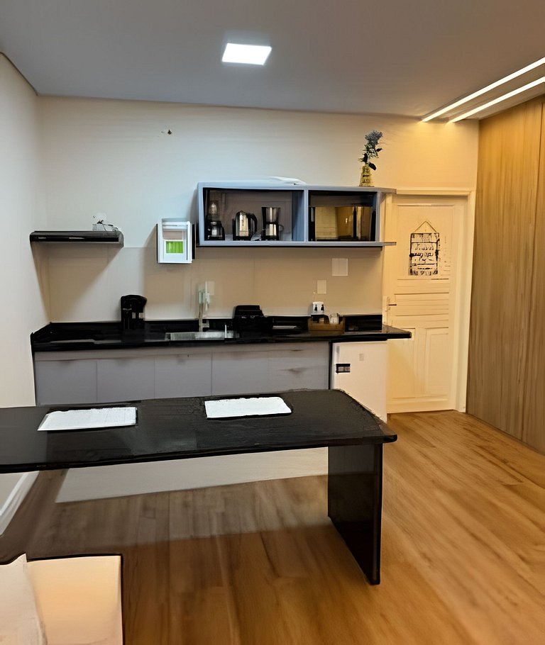 Apto Suite, Novo, Completo, Climatizado, Decoração