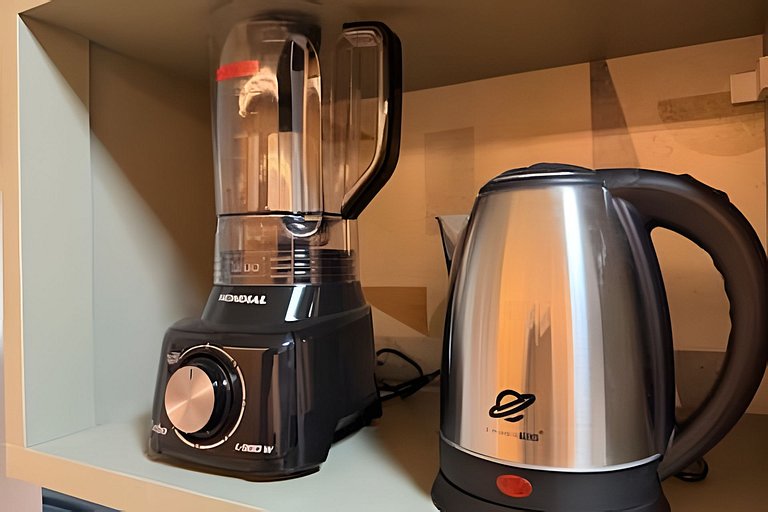 Apto Premium completo Climatizado com maq de lavar