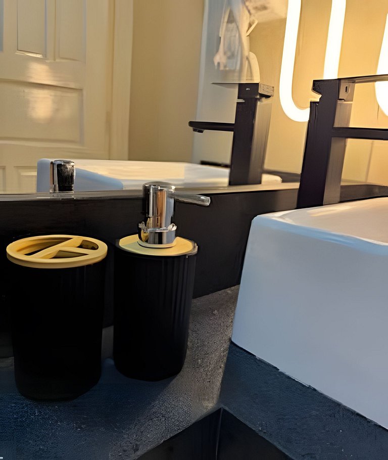 Apto Premium completo Climatizado com maq de lavar