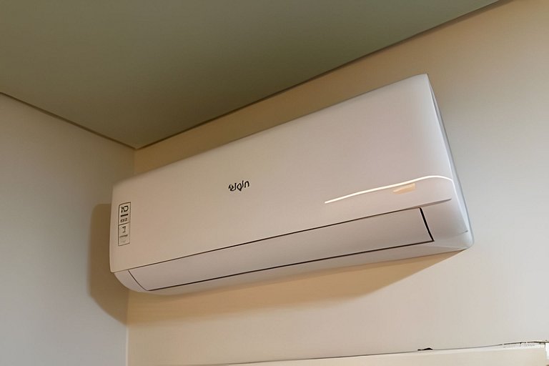 Apto Premium completo Climatizado com maq de lavar