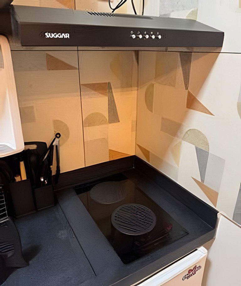 Apto Premium completo Climatizado com maq de lavar
